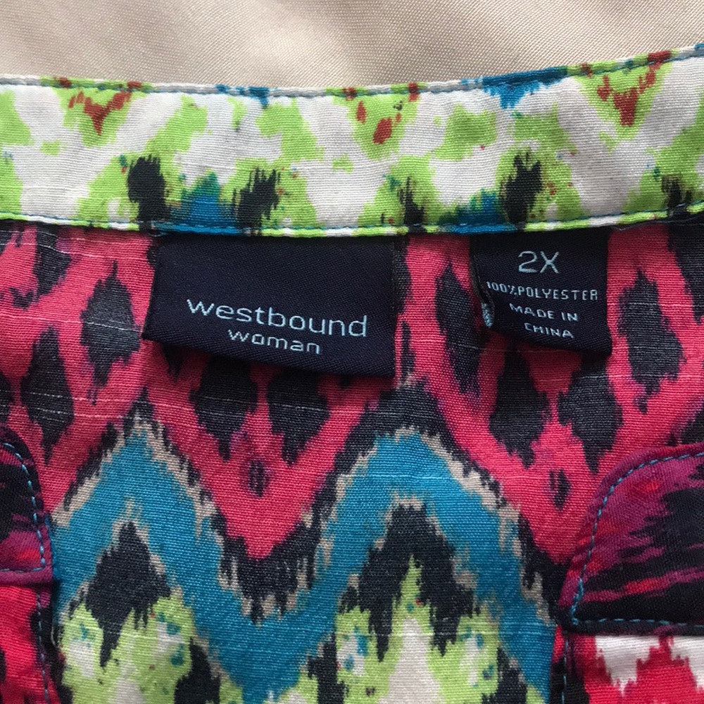 Westbound blouse size 2x - Picture 3 of 5
